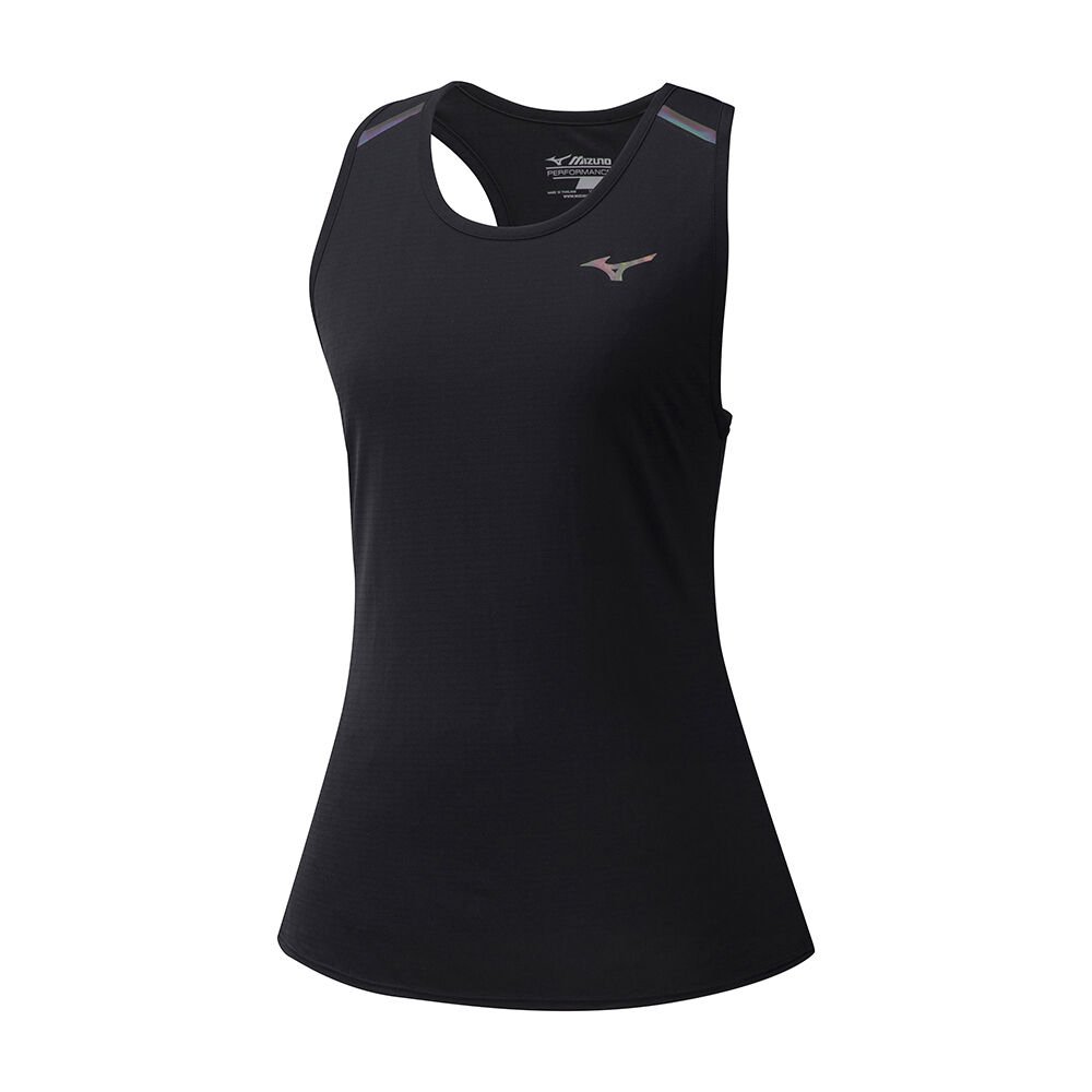 Mizuno Women's Solarcut Running Tank Top Black (J2GA020609-XGI)